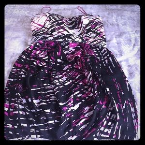 Jessica Simpson Strapless Mini Dress